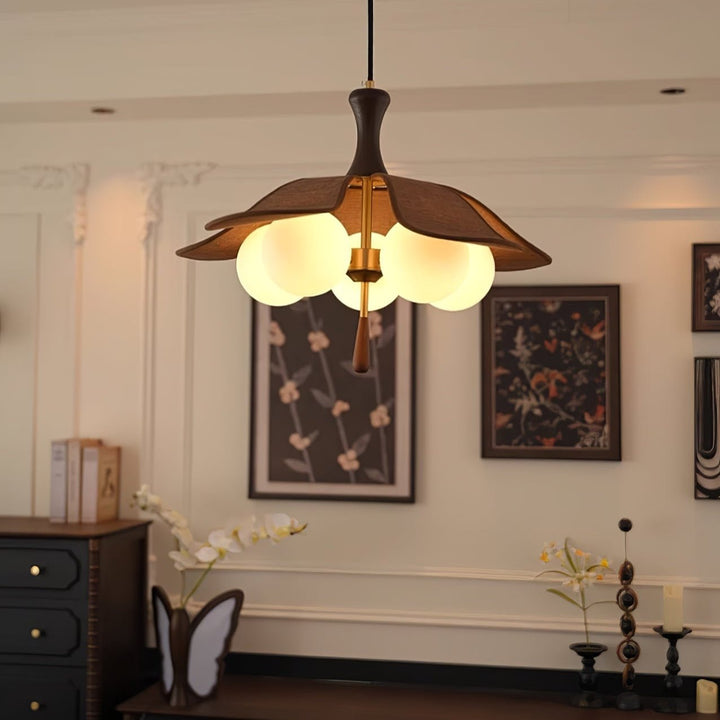 Blossom Wood Pendant Light