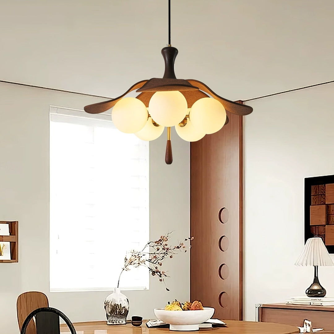Blossom Wood Pendant Light