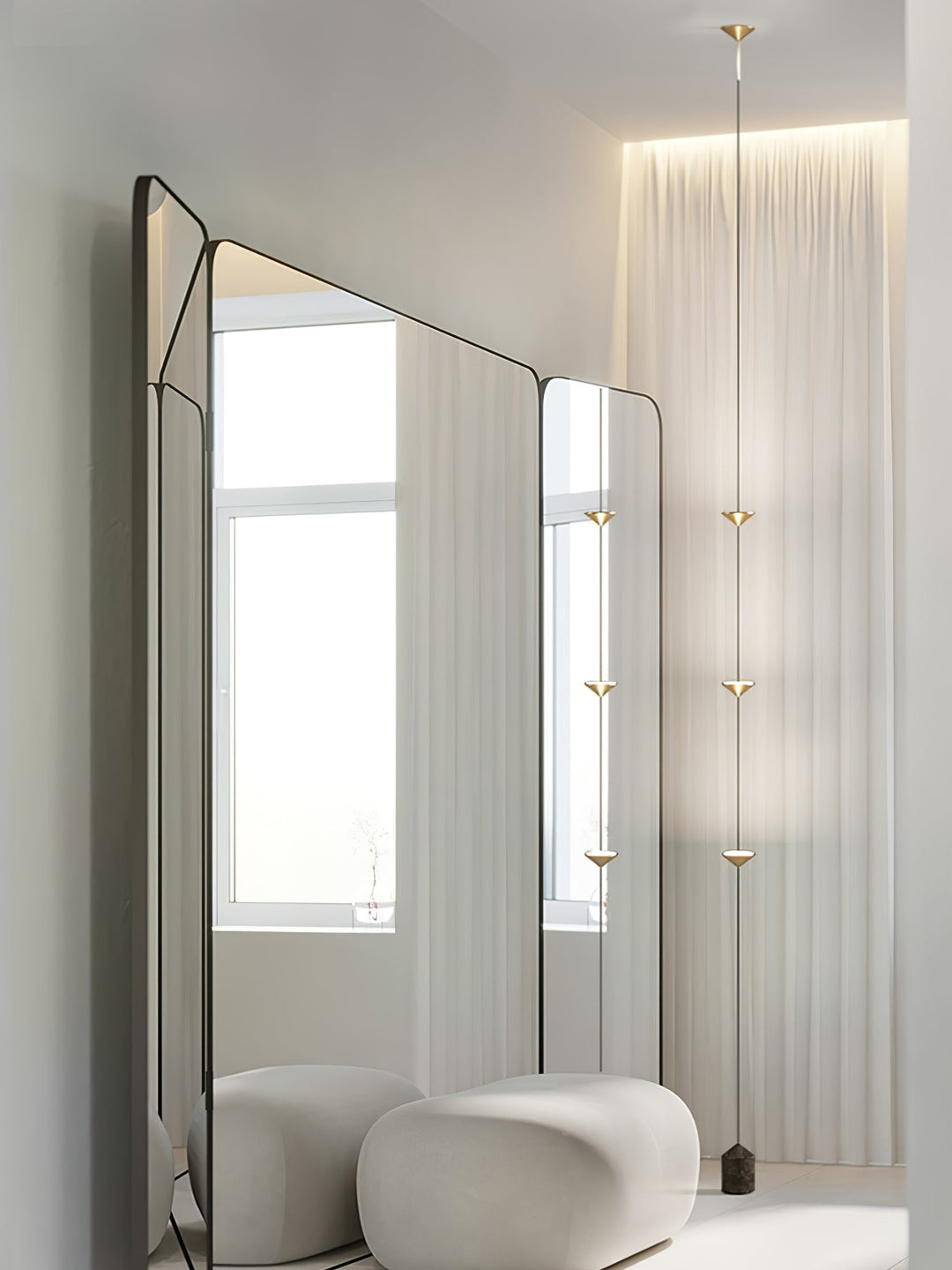 Marble Spire Floor Lamp