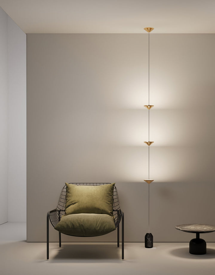 Marble Spire Floor Lamp