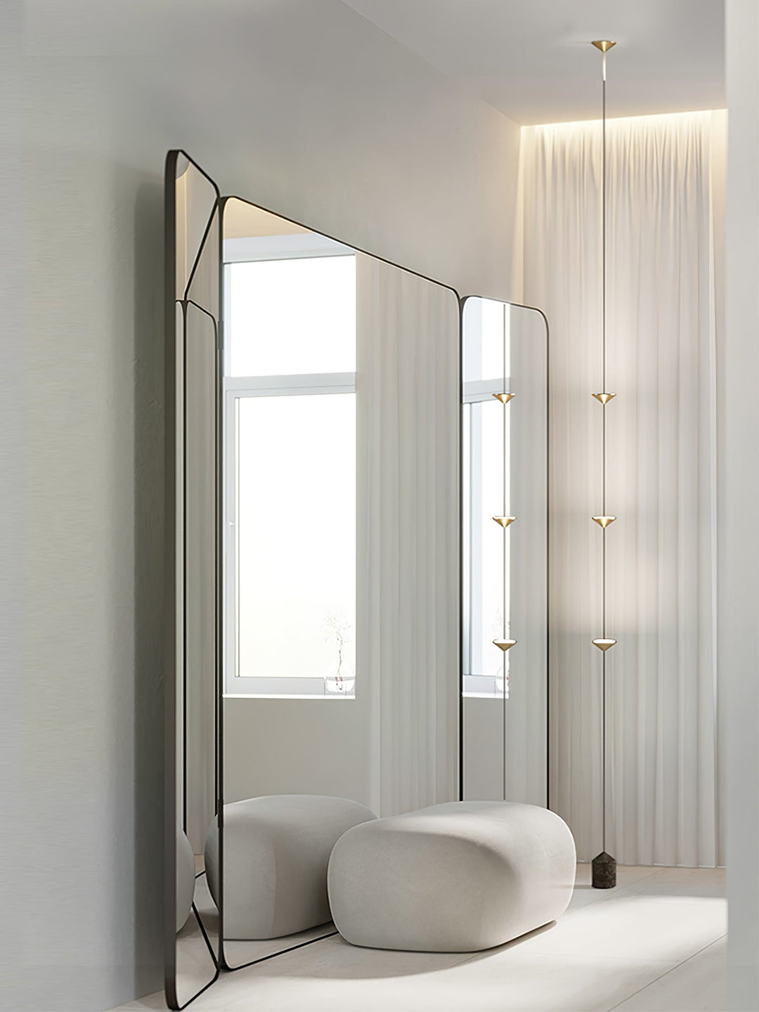 Marble Spire Floor Lamp