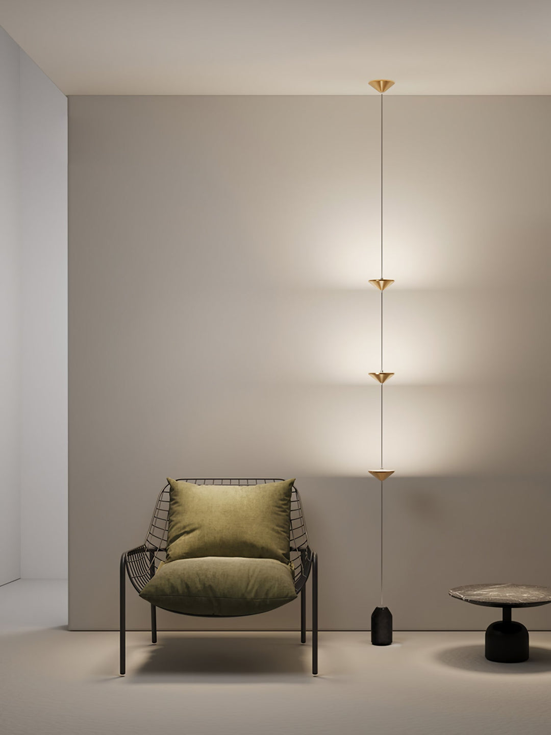 Marble Spire Floor Lamp