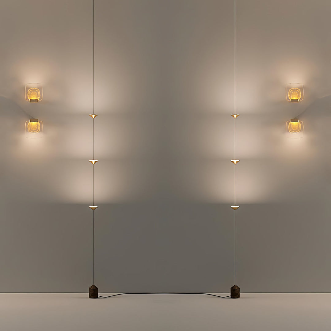 Marble Spire Floor Lamp
