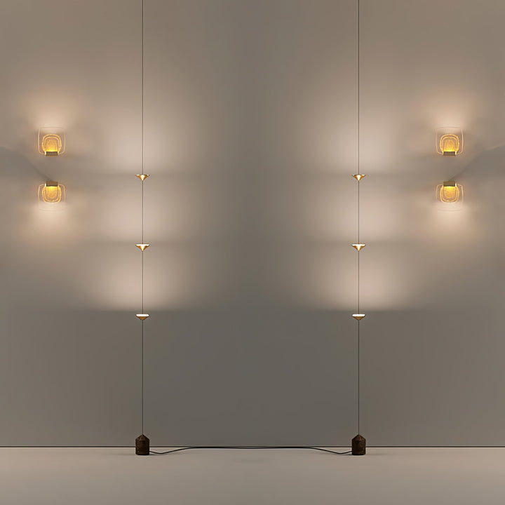 Marble Spire Floor Lamp