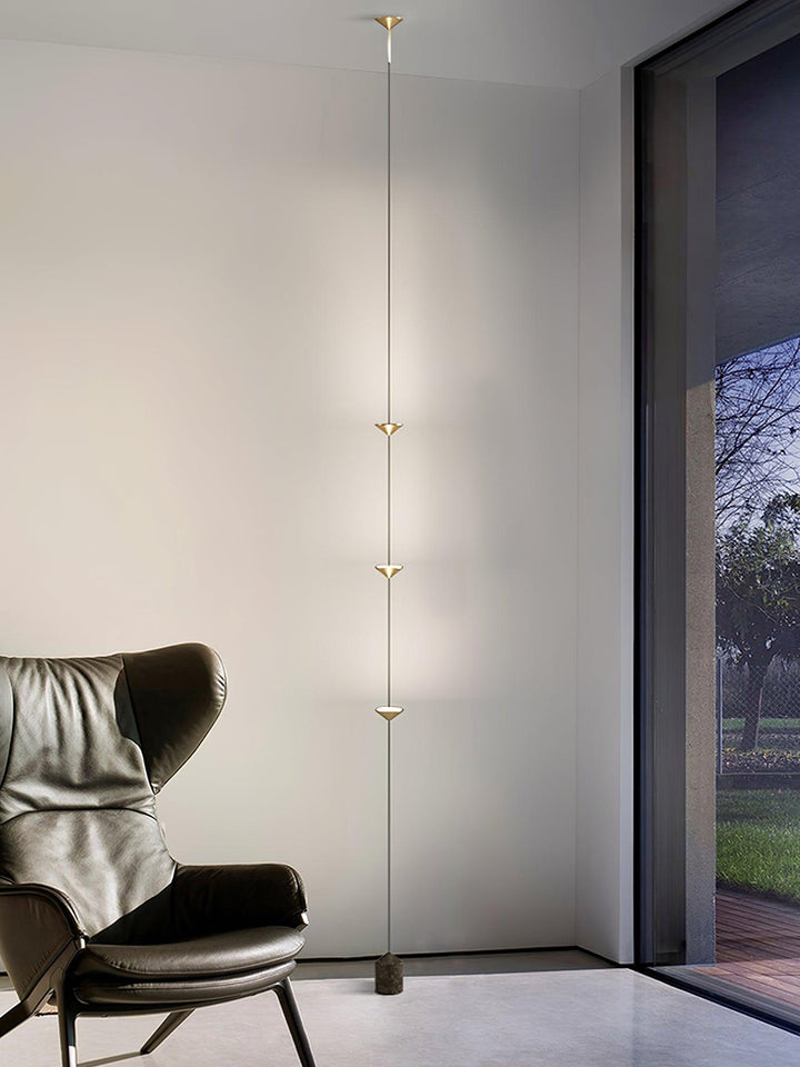 Marble Spire Floor Lamp