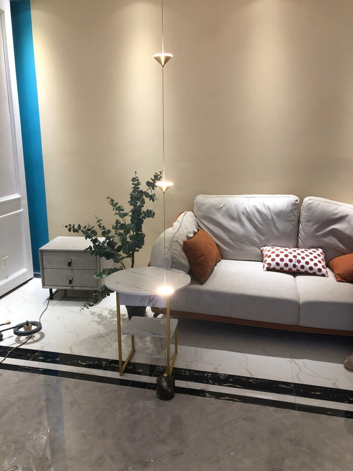 Marble Spire Floor Lamp