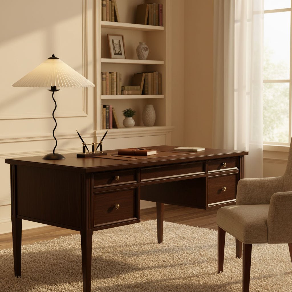 Serpentine Table Lamp