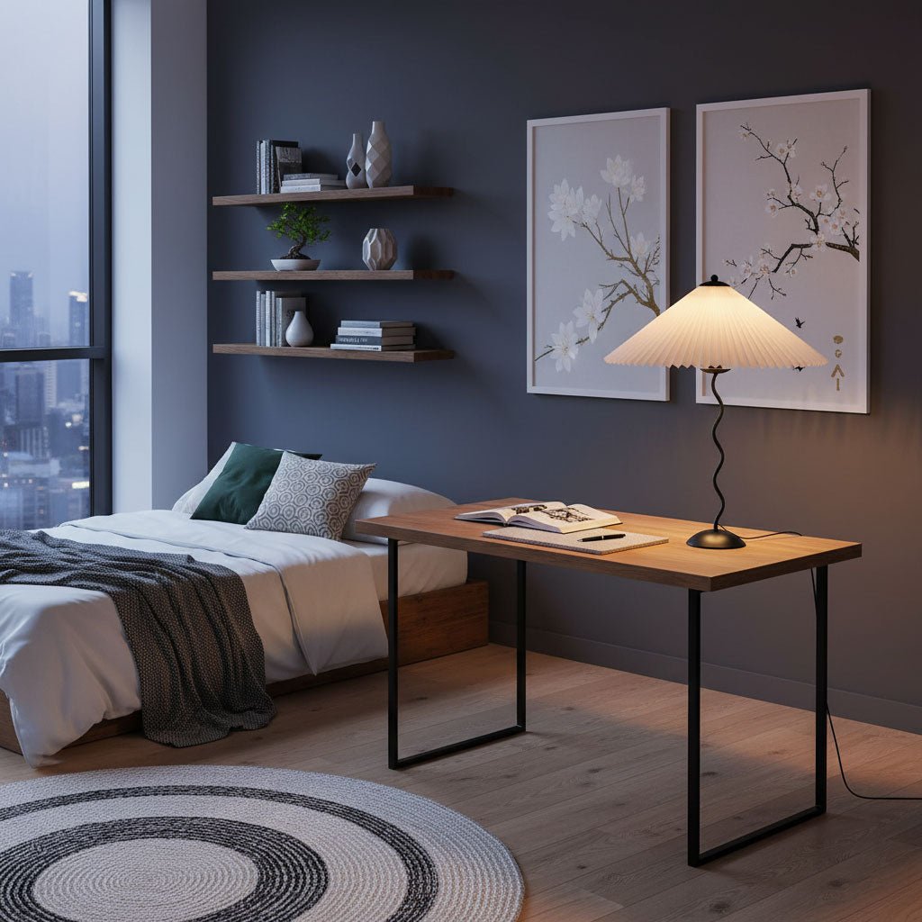 Serpentine Table Lamp