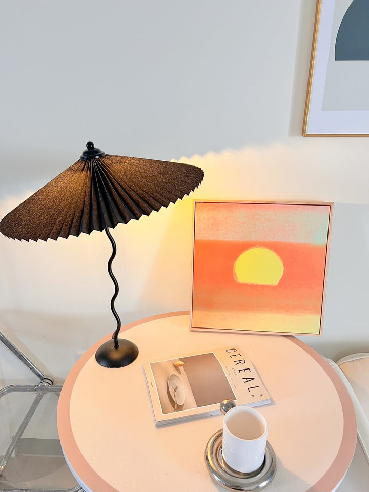 Serpentine Table Lamp