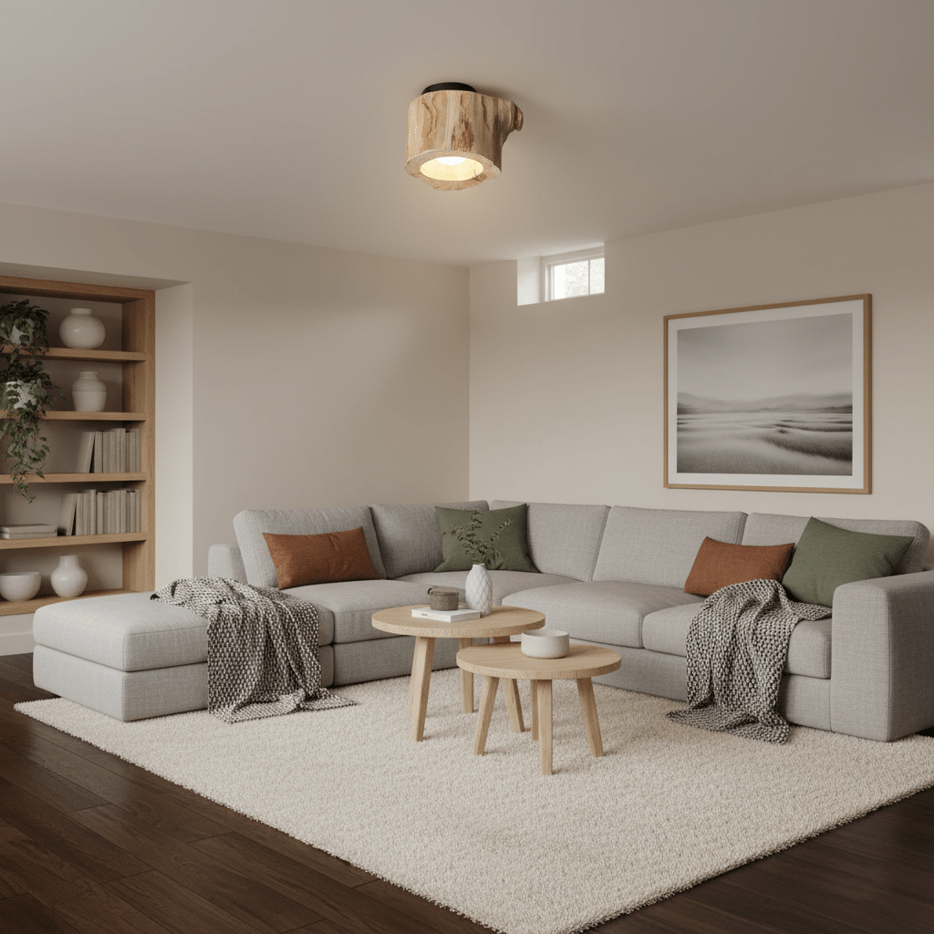 Knothole Ceiling Light
