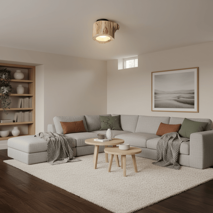 Knothole Ceiling Light