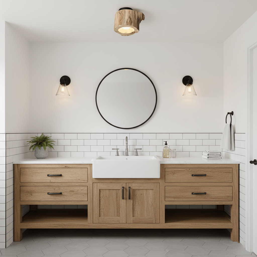 Knothole Ceiling Light