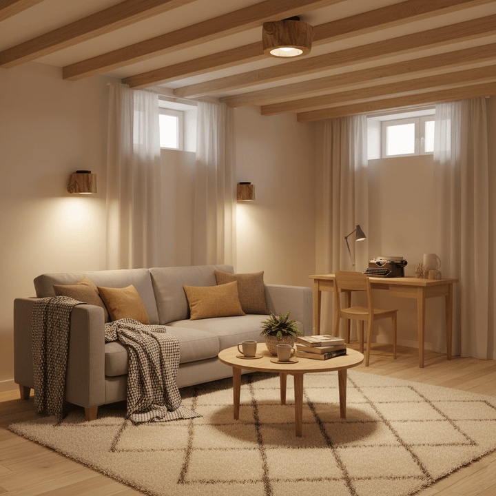 Knothole Ceiling Light