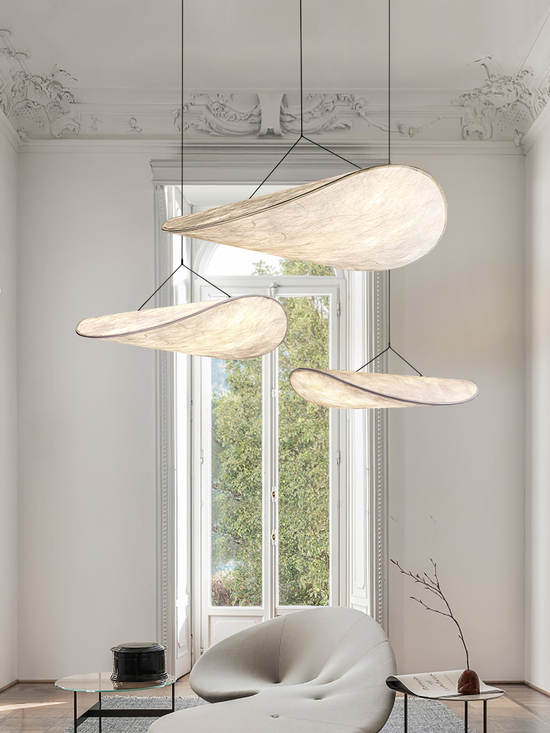 Hush Silk Pendant Light
