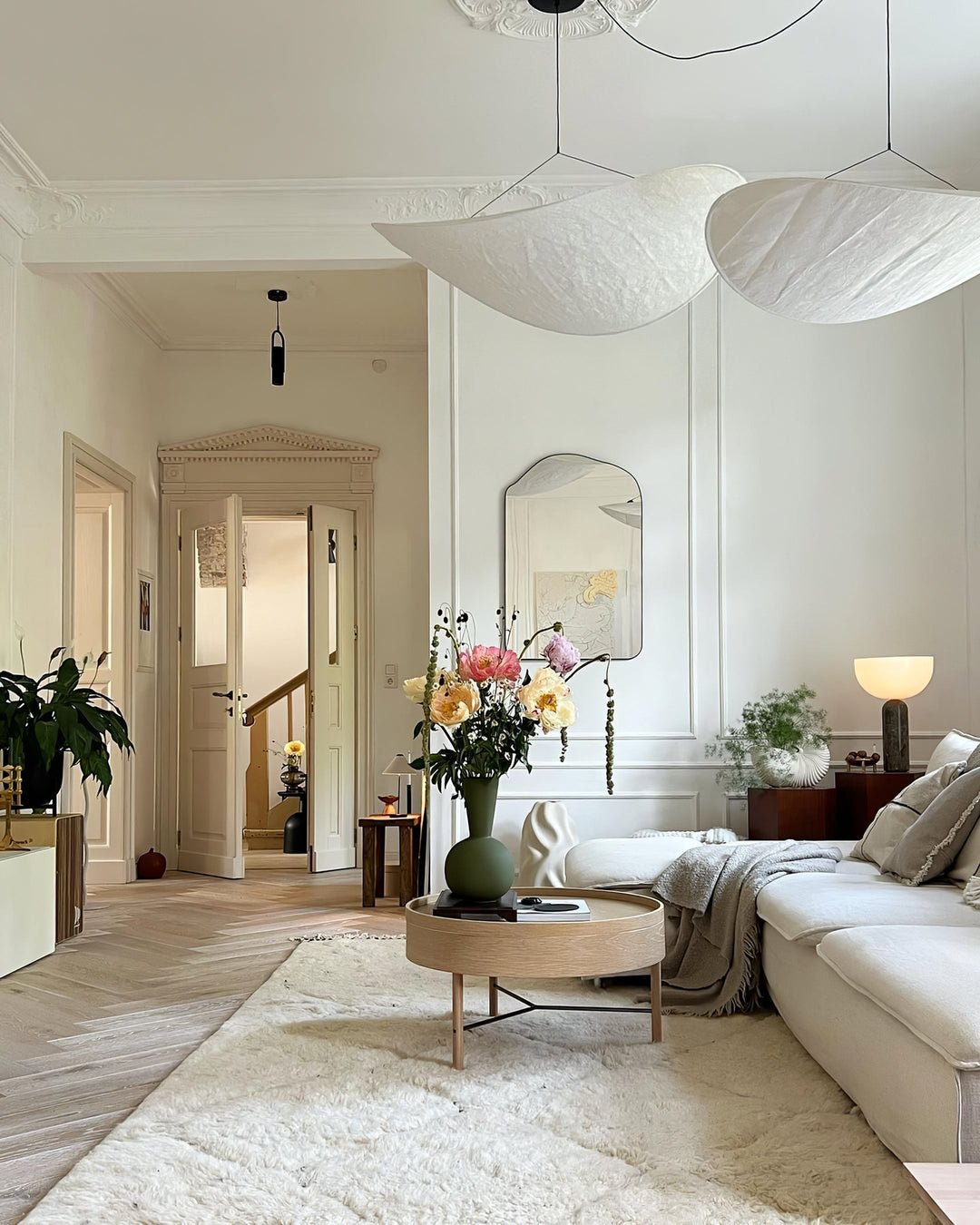 Hush Silk Pendant Light