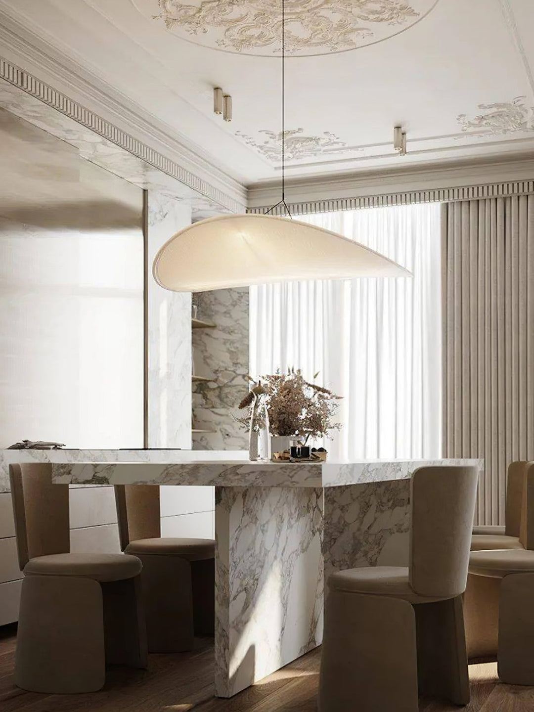 Hush Silk Pendant Light