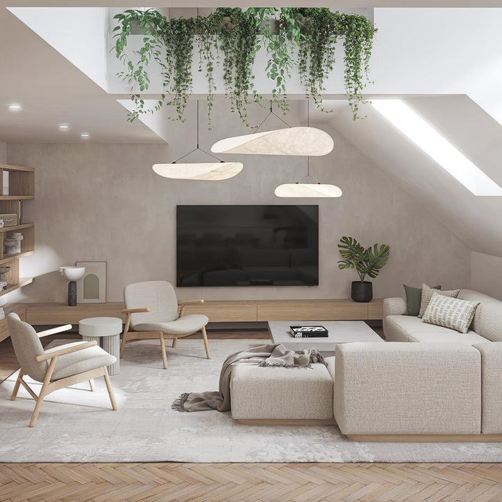 Hush Silk Pendant Light