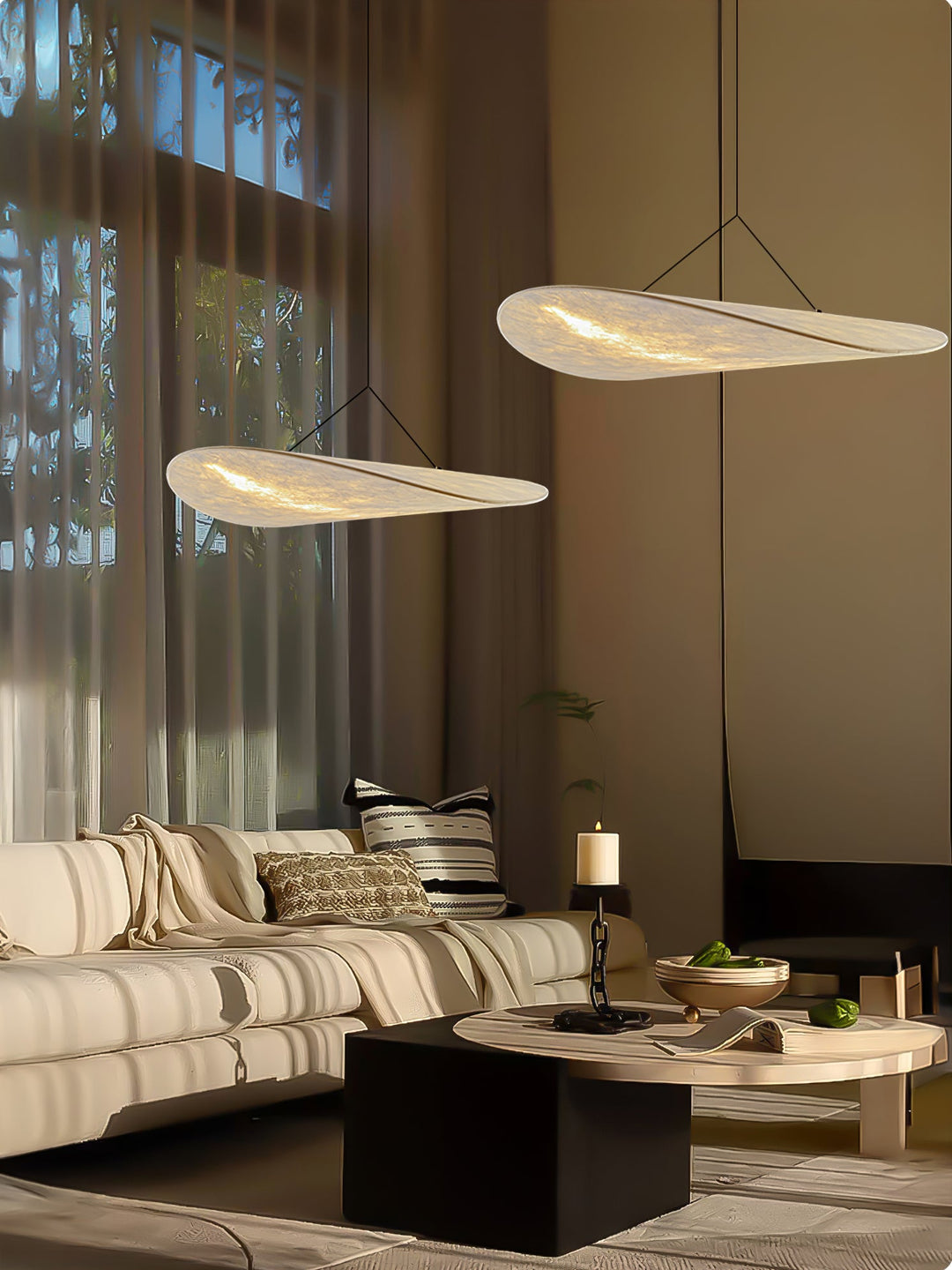 Hush Silk Pendant Light