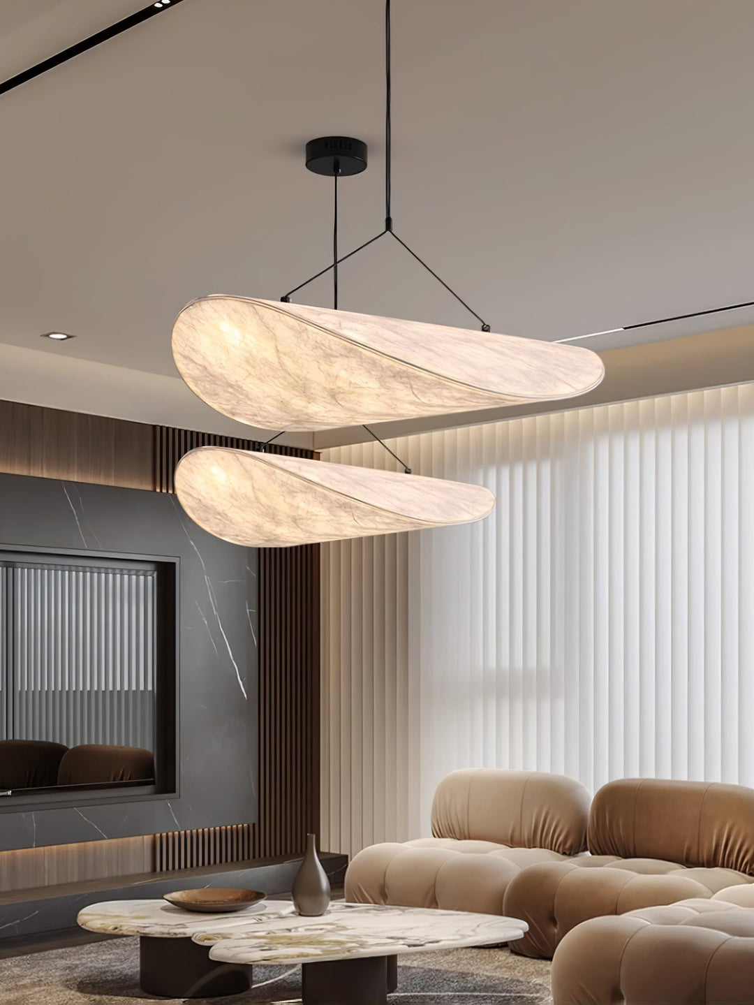 Hush Silk Pendant Light