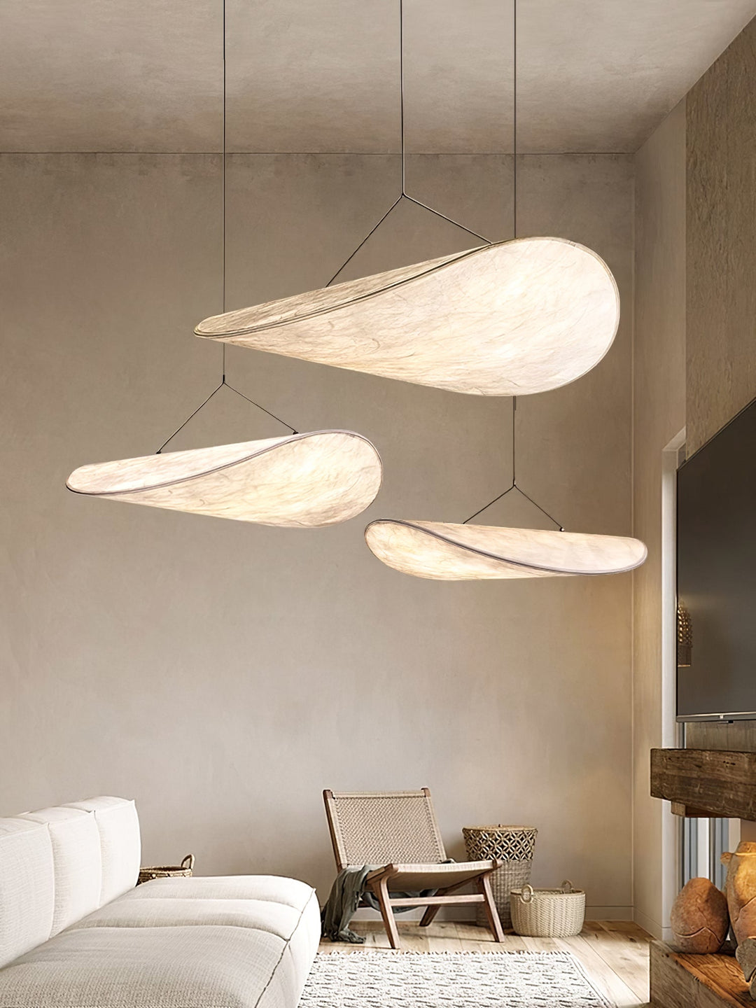 Hush Silk Pendant Light