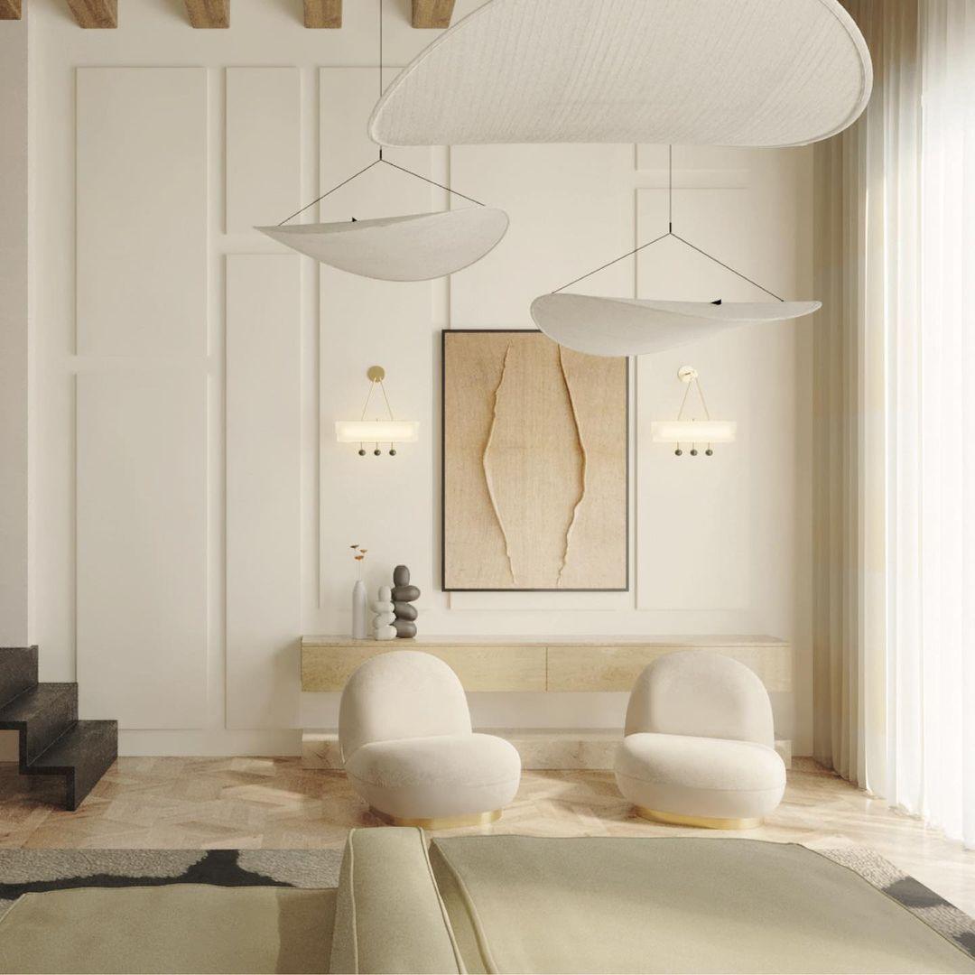 Hush Silk Pendant Light