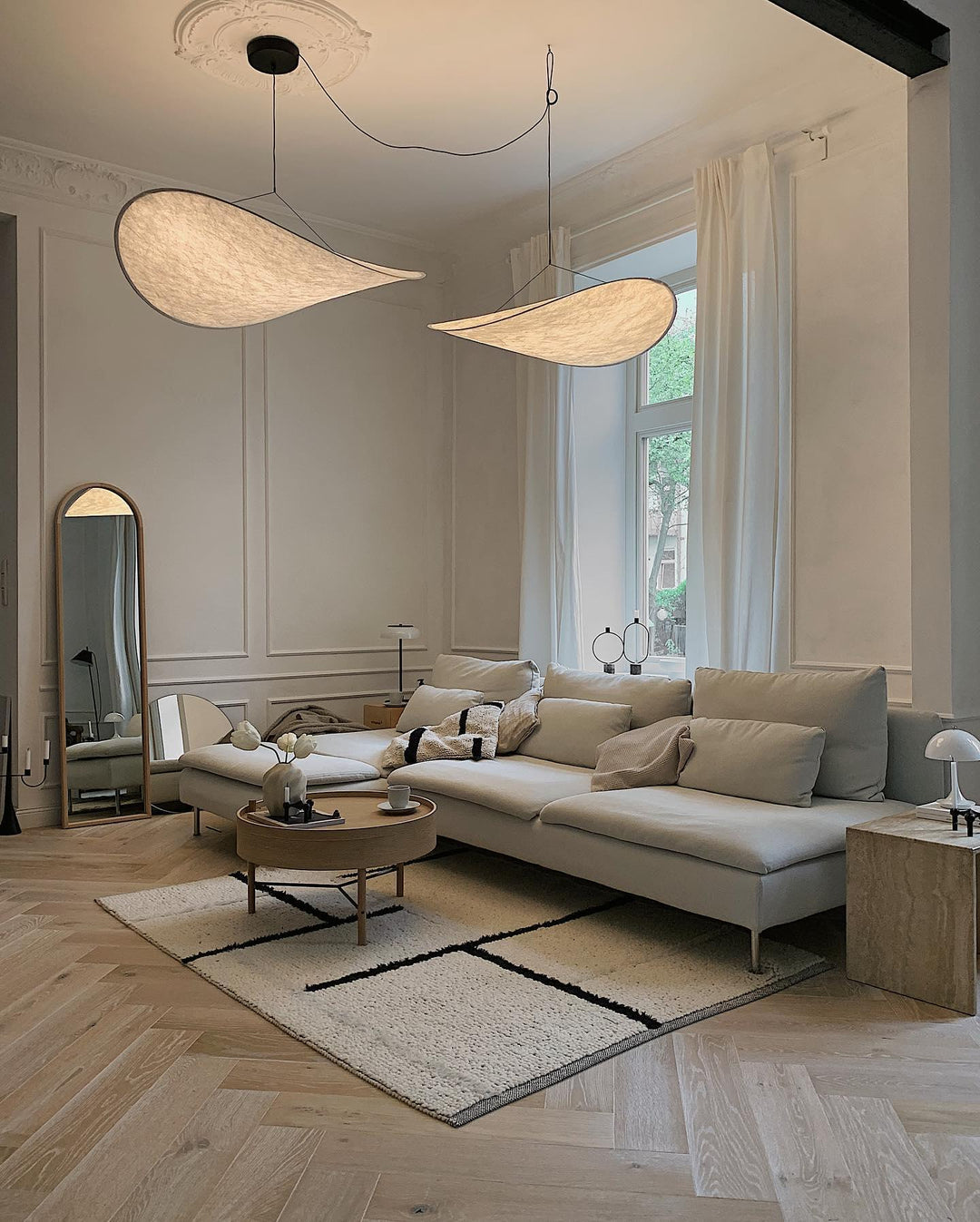 Hush Silk Pendant Light