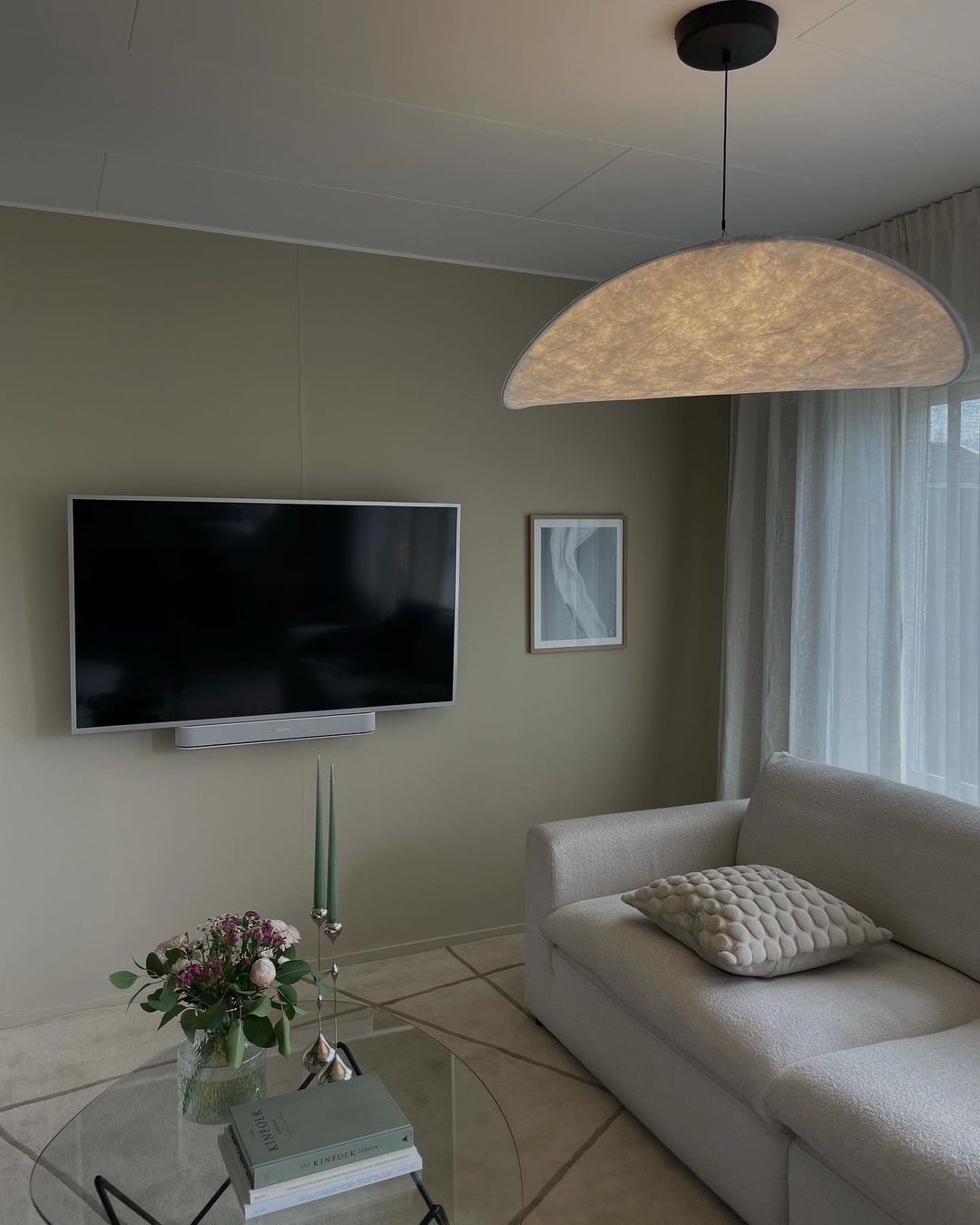Hush Silk Pendant Light