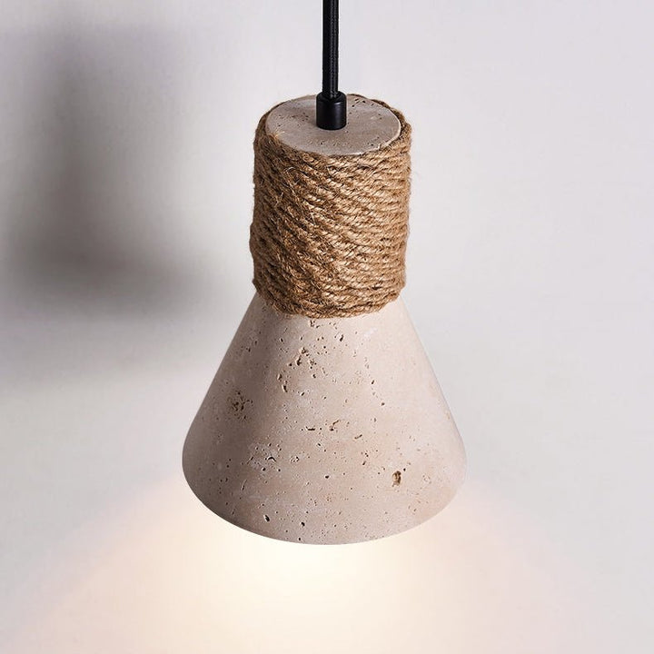 Twine Cone Wall Sconce
