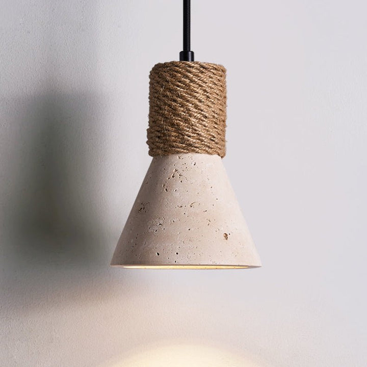 Twine Cone Wall Sconce