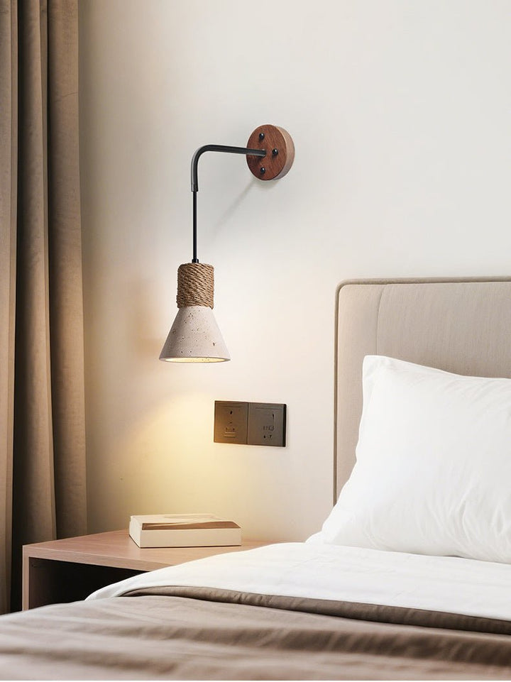 Twine Cone Wall Sconce