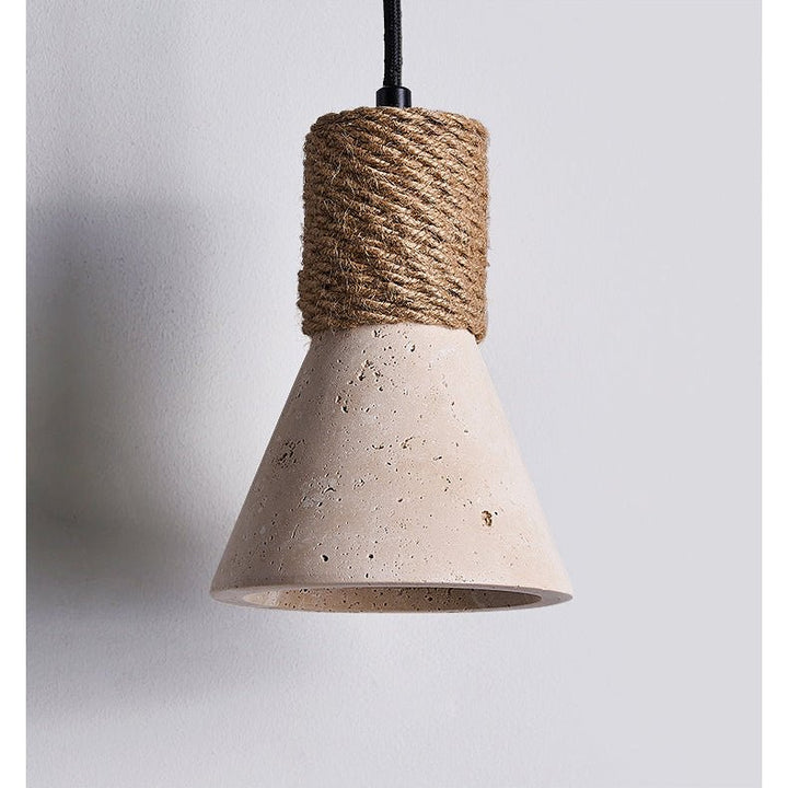Twine Cone Wall Sconce