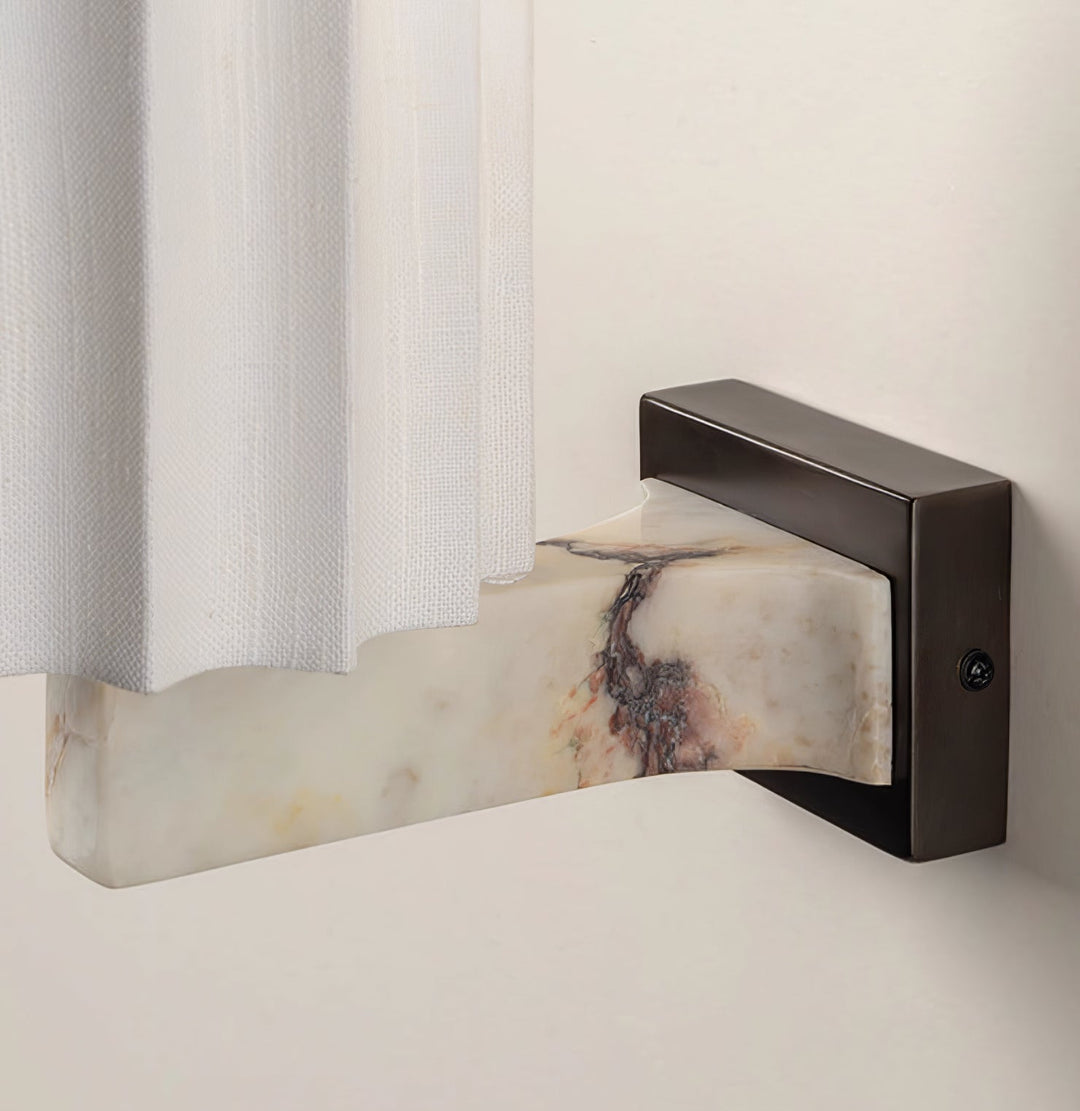 Drape Marble Wall Sconce