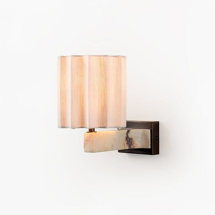 Drape Marble Wall Sconce