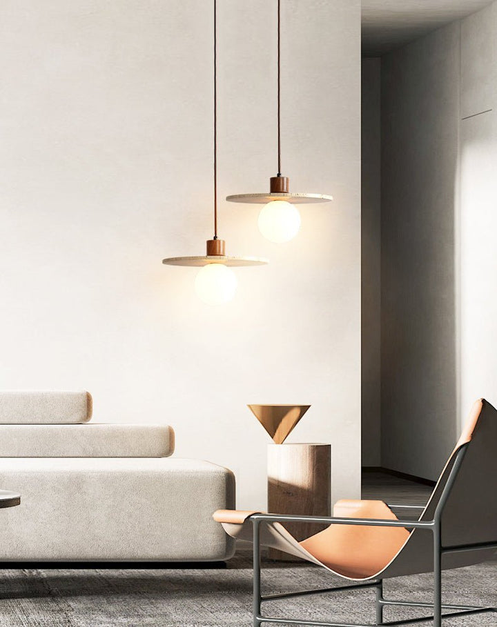 Terra Disk Pendant Light