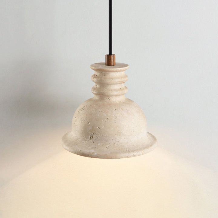 Fluted Dome Pendant Light
