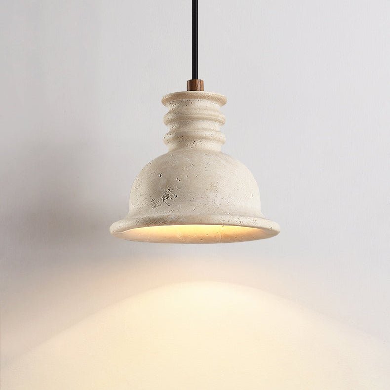 Fluted Dome Pendant Light