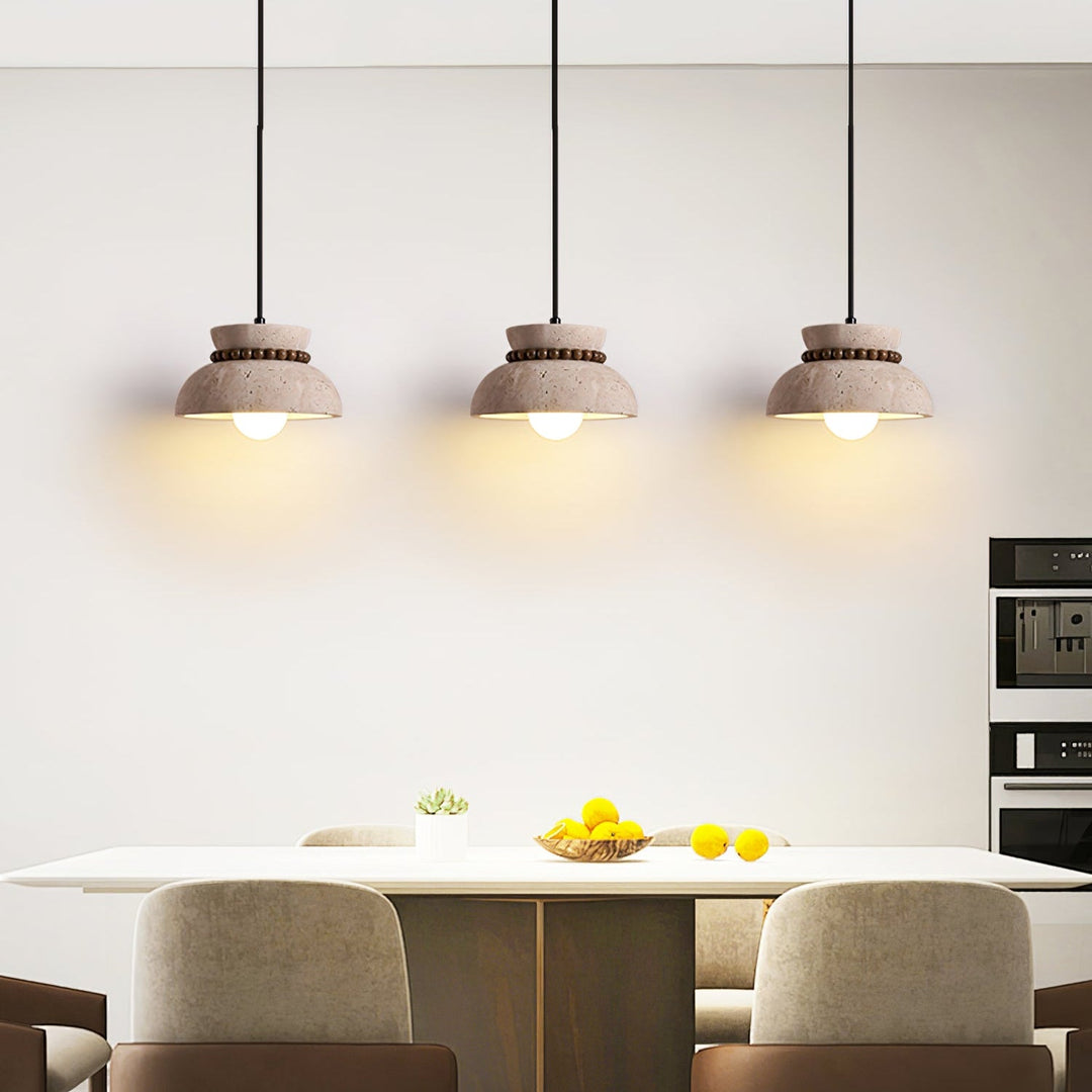 Bead Ring Pendant Light