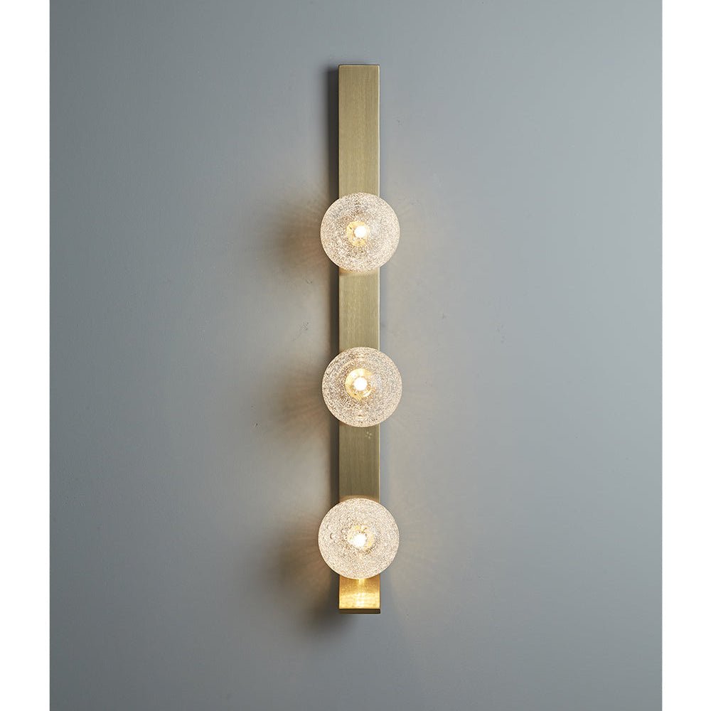 Trio Sphere Wall Sconce