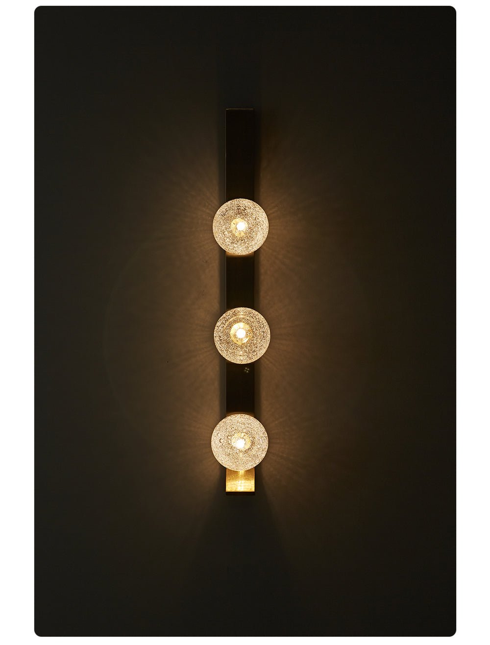 Trio Sphere Wall Sconce