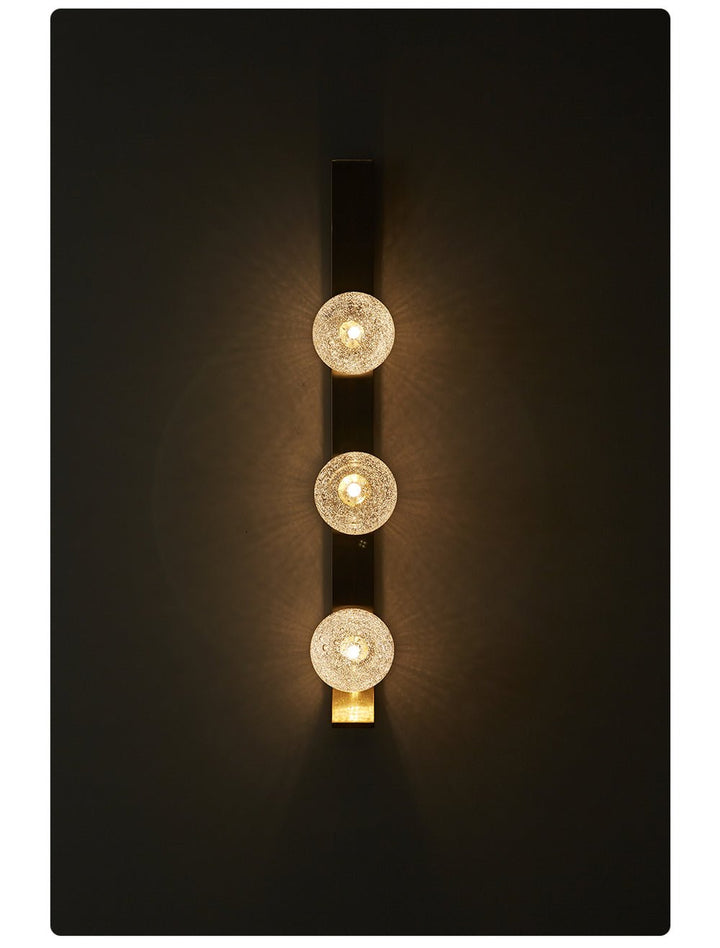 Trio Sphere Wall Sconce