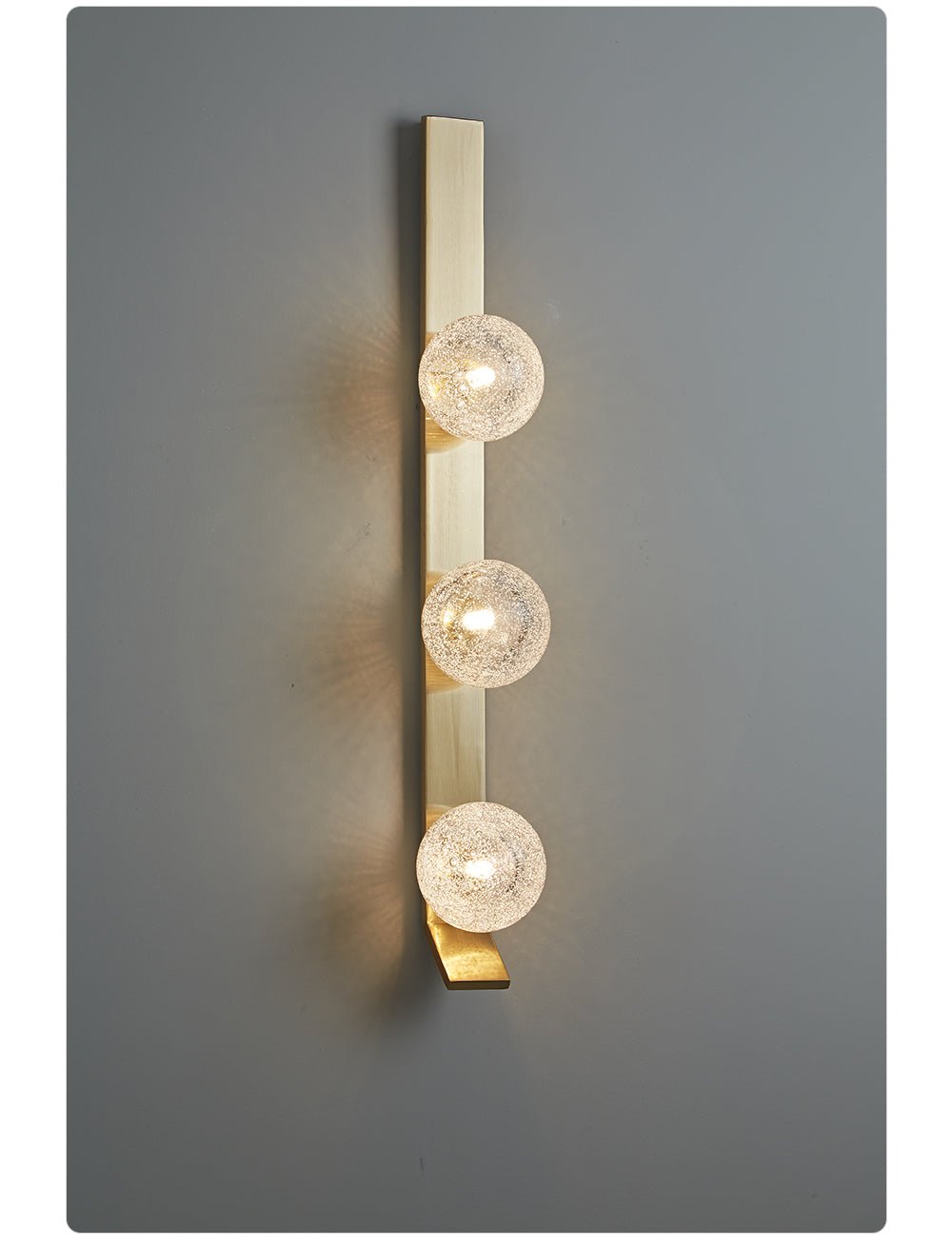 Trio Sphere Wall Sconce