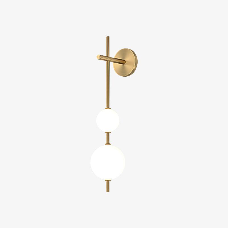 Stacked Globe Wall Sconce