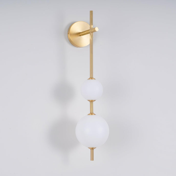 Stacked Globe Wall Sconce