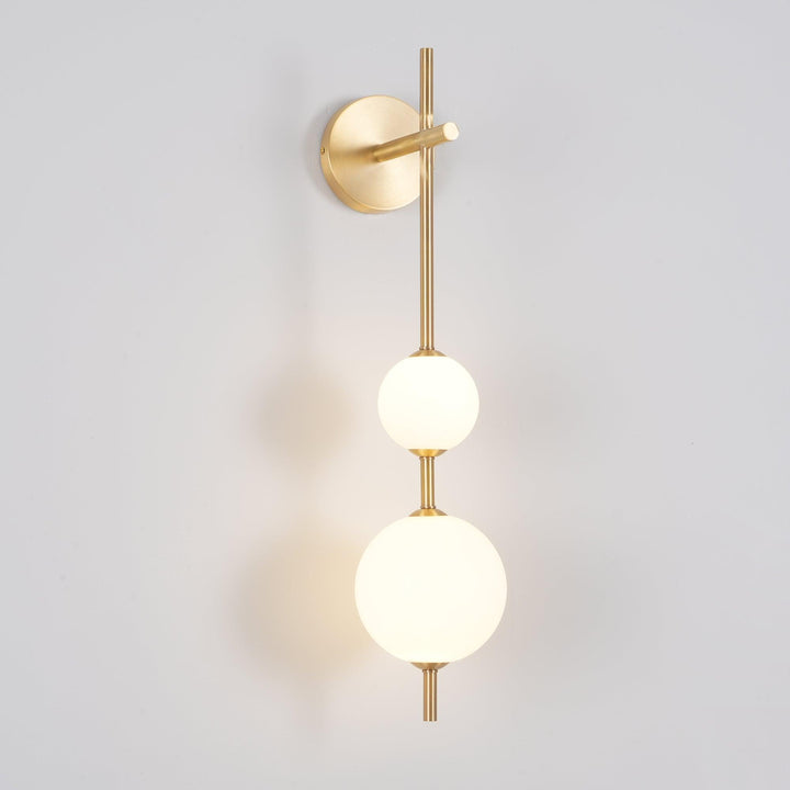 Stacked Globe Wall Sconce