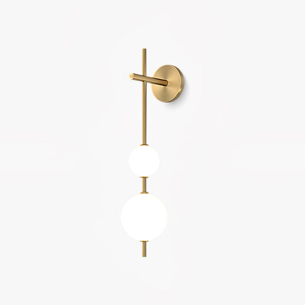 Stacked Globe Wall Sconce