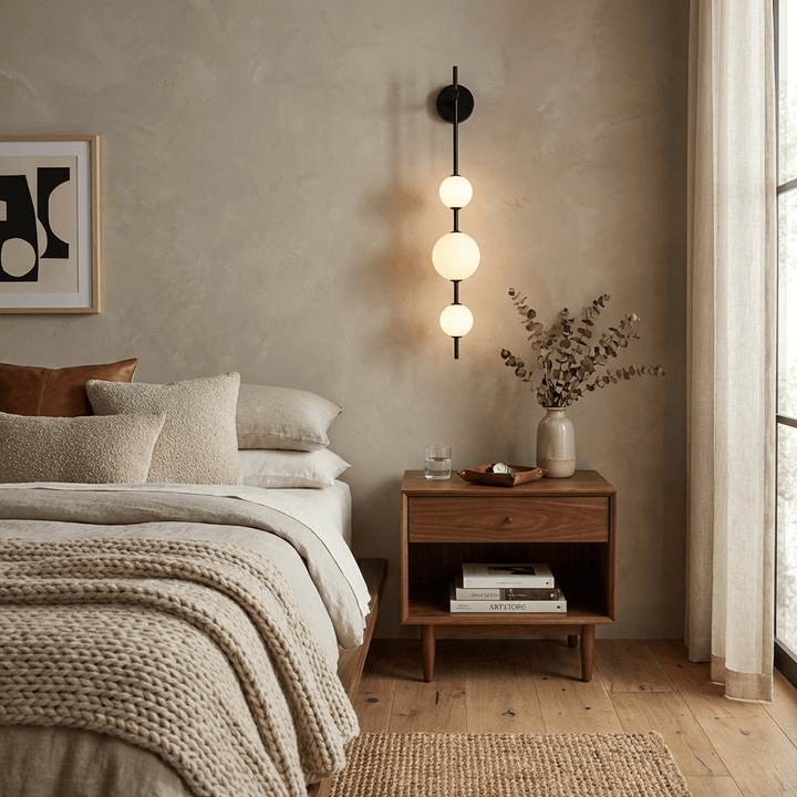 Stacked Globe Wall Sconce