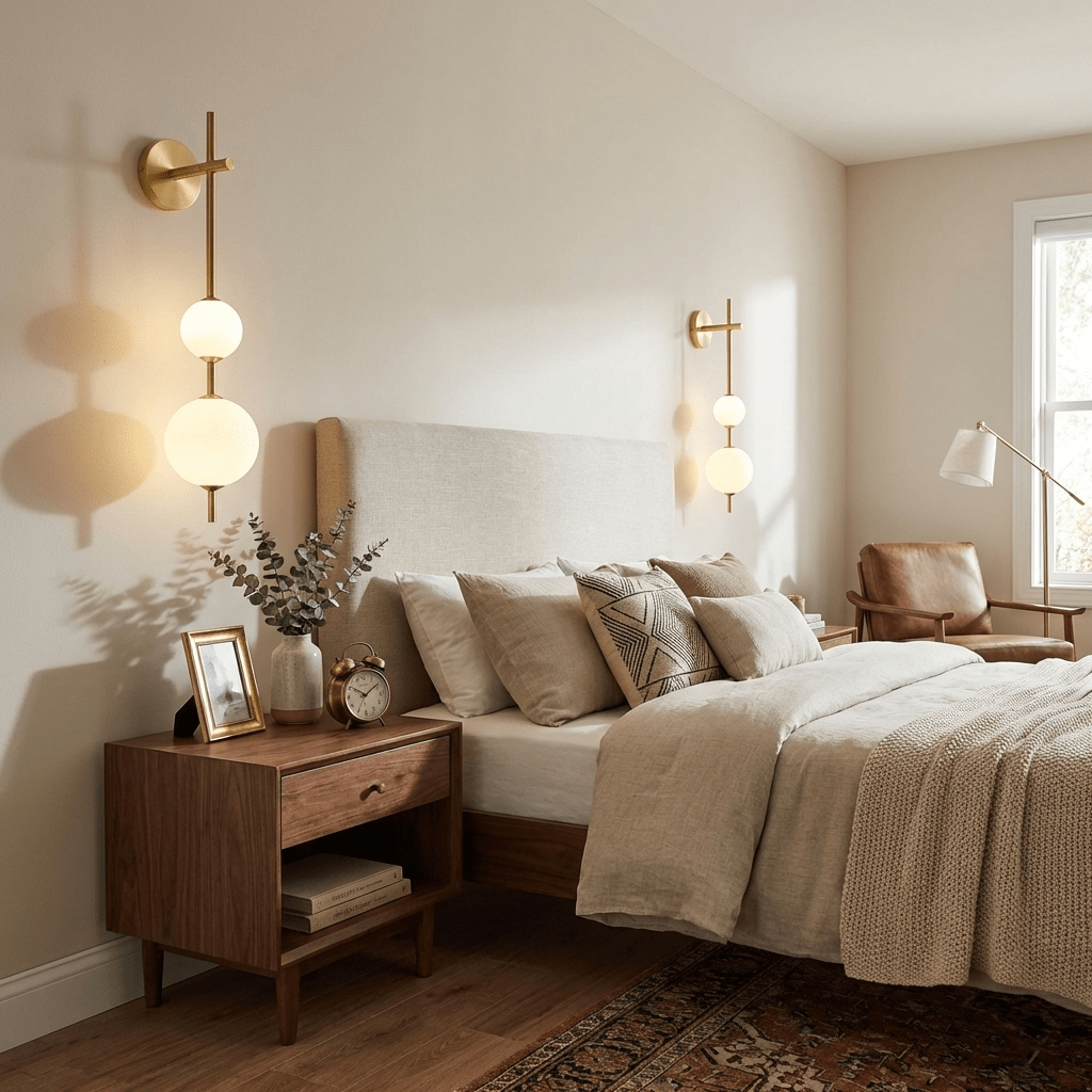 Stacked Globe Wall Sconce