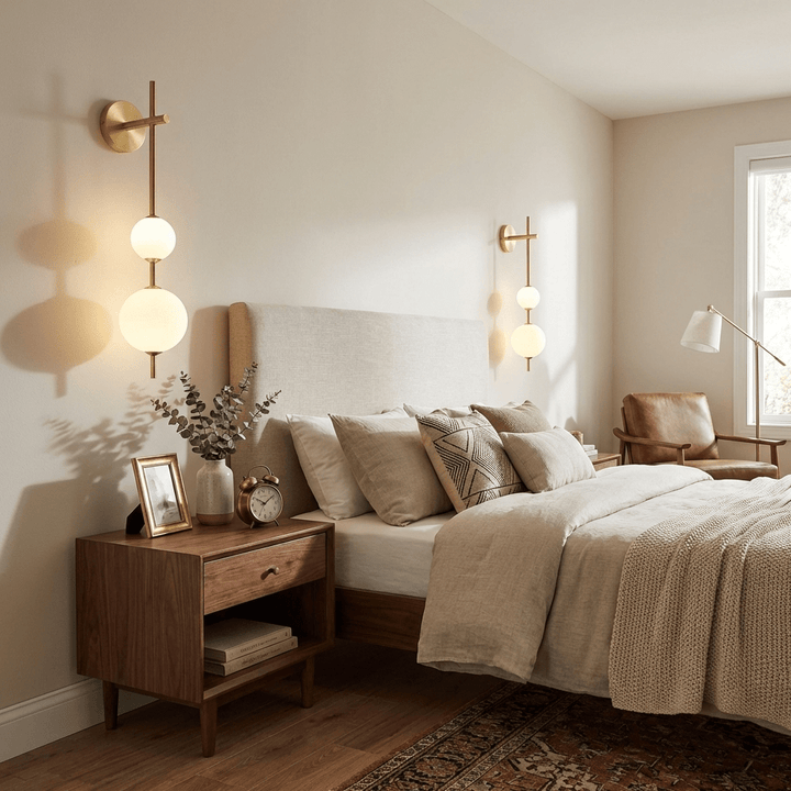 Stacked Globe Wall Sconce