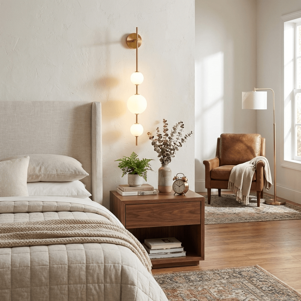 Stacked Globe Wall Sconce