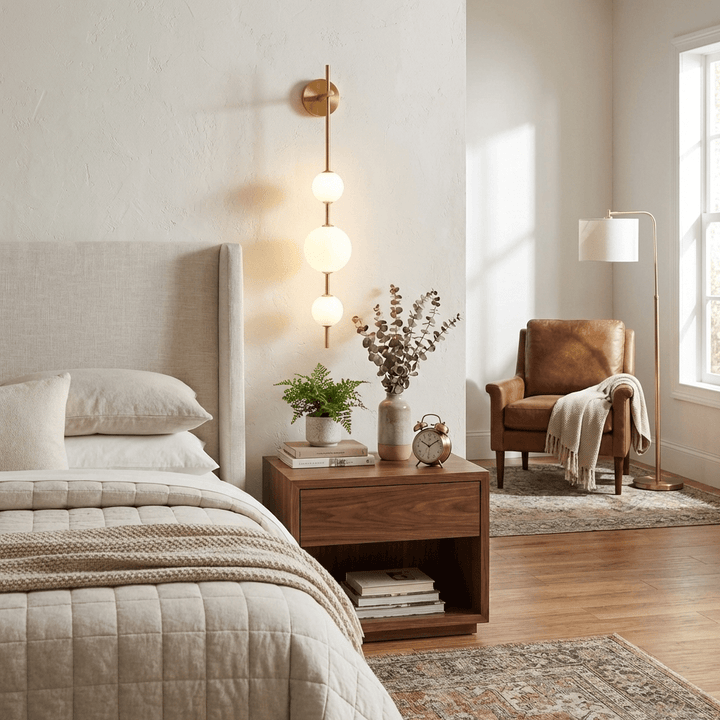 Stacked Globe Wall Sconce